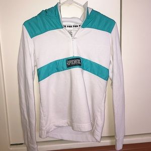 PINK VS QUARTER-ZIP HOODIE